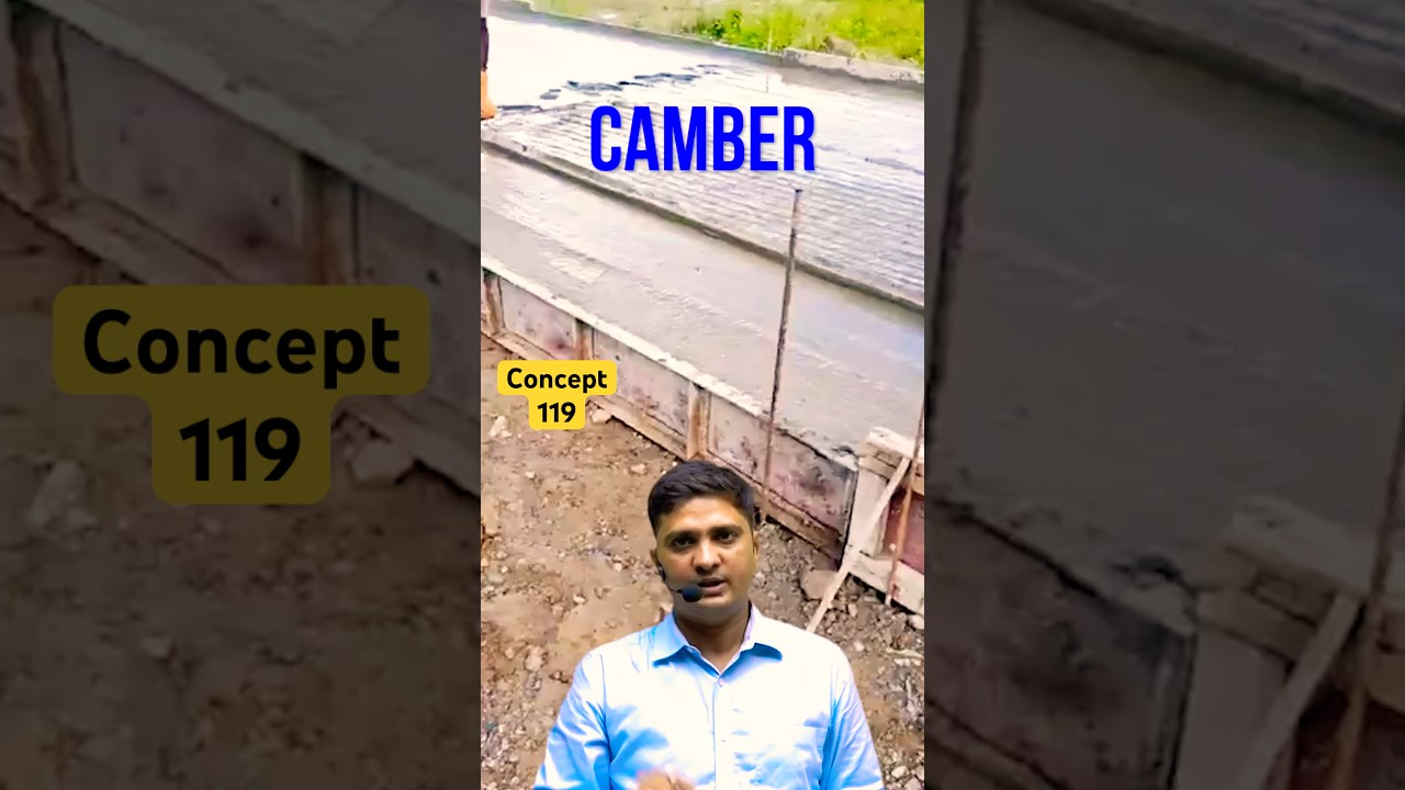 Concept-119 | Camber | Transportation Engineering By Dushyant Sir #dushyantsir #sasuti