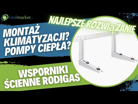 Wsporniki Rodigas do Klimatyzatorów i Pomp Ciepła - prawidłowy montaż. - zdjęcie