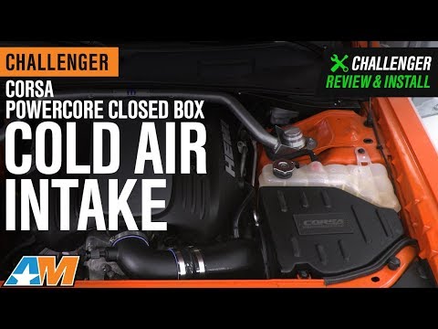 2011-2019 Challenger Corsa PowerCore Closed Box Cold Air Intake 5.7L HEMI Review & Install