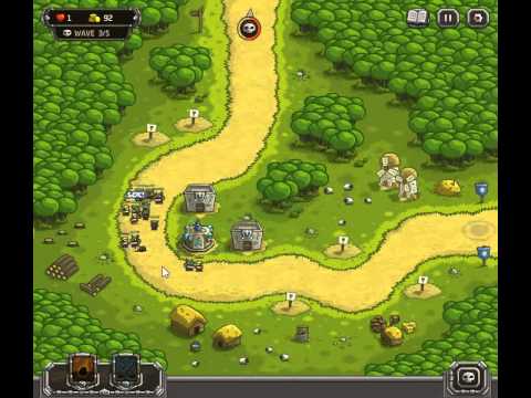 Kingdom Rush Level 1 Heroic Challenge Walkthrough highspeed