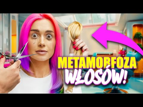 WIELKA METAMORFOZA MOICH WŁOSÓW!