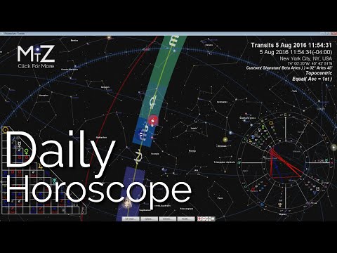 Daily Horoscope August 5 6 & 7, 2016 - Venus Square Mars - True Sidereal Astrology