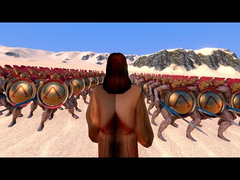 Jesus vs 300 Spartans - Ultimate Epic Battle simulator