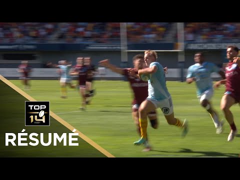 TOP 14 Saison 2023 2024 J25 - Résumé USA Perpignan – Union Bordeaux Bègles