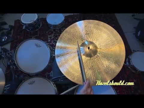 PAUL FRANCIS Custom CYMBAL CRAFTSMAN 22” Crash Ride or Bright Modern Ride! NEW! 2533 g Sounds AMAZING image 8
