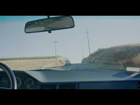 1992 Mercedes-Benz 400E driving demonstration