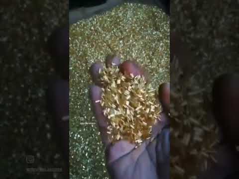 Golden colour round glass  beads