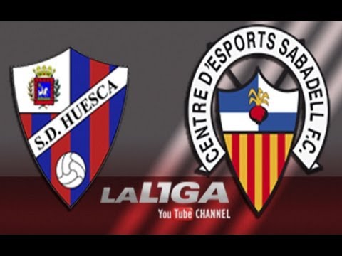 Gol de Luis Helguera (3-2) en el SD Huesca - CE Sabadell  - HD