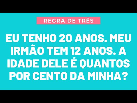 QUESTÃO 504 - MATEMÁTICA BÁSICA - REGRA DE TRÊS
