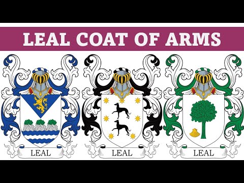 Leal Coat of Arms & Family Crest - Symbols, Bearers, History