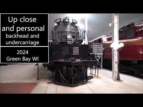 X4017 BIG BOY - indoors at the National Railroad Museum
