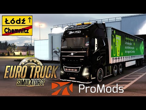 Euro Truck Simulator 2: 🚚 65 - Chemnitz➡️Łódź - Gameplay German (ProMods 2.61)
