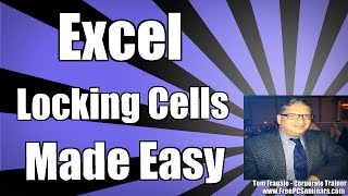 How to Lock and Unlock Cells in Excel - Microsoft Excel 2010, 2013, 2016 tutorial for beginners