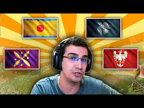 Beasty vs Wam MODDED CIVS Only in AOE4...