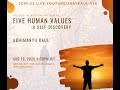 Human Values - a process of Self-Discovery