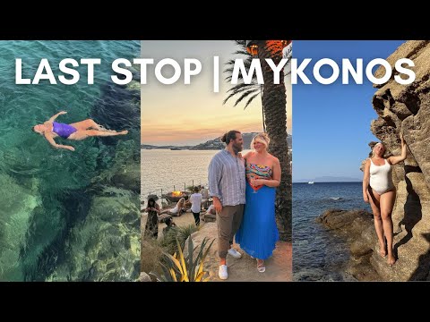 48 HRS IN MYKONOS VLOG | KIND OF A FLOP! | LAST STOP ON OUR 5 WEEK EUROPEAN TOUR