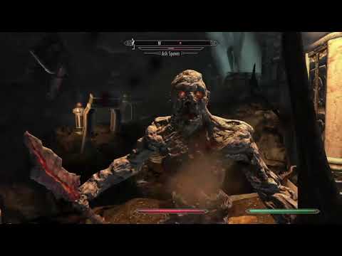 PS4 Elder Scrolls V Skyrim Special Edition SkyHBlades Weapons & Armor Mod Gameplay