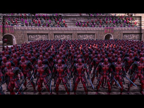 200 VENOM-a vs 500 DEADPOOL - ULTIMATE EPIC BATTLE SIMULATOR
