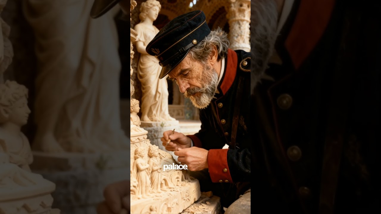 He Spent 33 Years Building a Palace From Rocks Palais Idéal France