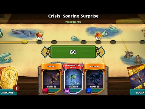 NEW GAUNTLET EVENT - CRISIS: SOARING SURPRISE - Dragons:Rise of Berk