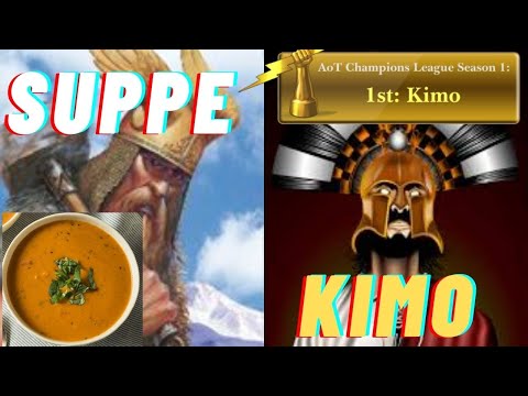 Suppe (Thor) vs Kimo (Hades) - Age of Mythology: The Titans (Game 1)