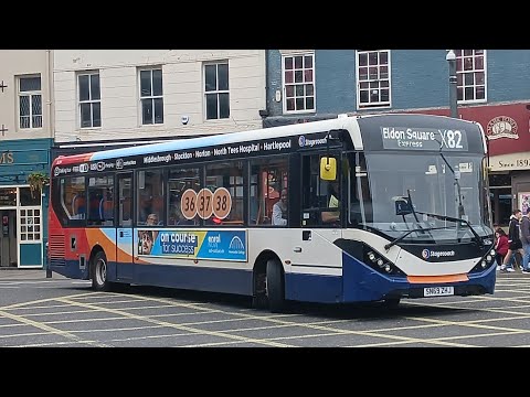 26264 SN69 ZHJ - Stagecoach North East - Operating X82 service to Eldon Square Bus Station 