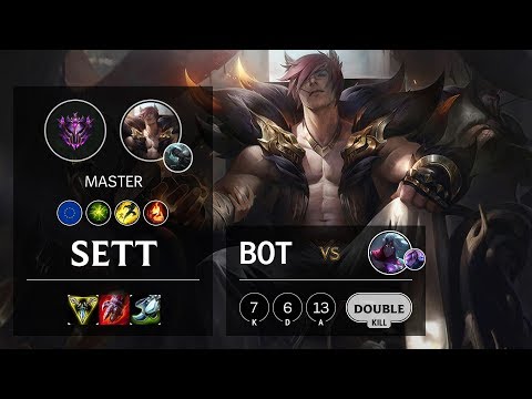 Sett Bot vs Varus - EUW Master Patch 10.6