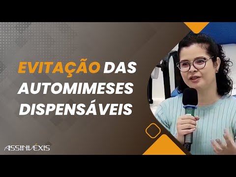 Como a técnica dos fatos e parafatos evita as automimeses dispensáveis?
