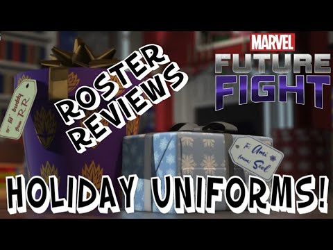Groot and White Fox getting gifts and roster reviews! Marvel Future Fight