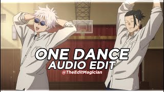 Download lagu Drake - One Dance [edit audio] mp3