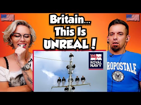 American Exes React: UK's Royal Navy, Manning The Mast! INTENSE & INCREDIBLE! FIRST TIME REACTION!