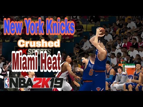 NBA 2K19 ANDROID/ IOS - EPISODE 11 - My Team Crushed the Miami Heat