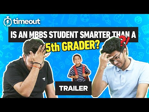 Is an MBBS Student SMARTER 🤓 than a 5th GRADER? 🤔 | Trailer | Mrinal Kutteri NEET Topper