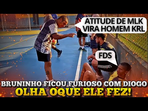 BRUNINHO FICOU FURIOSO COM DIOGO 😡 - OLHA OQUE ELE FEZ 😱