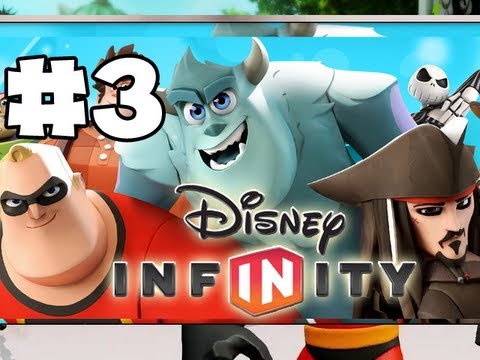 Disney Infinity - Gameplay Walkthrough - Toy Box - Part 3 - Mike's Wild Pig Ride (HD)