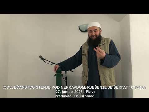 ŠERI'AT JE RJEŠENJE 10. hutba: Pitanje robovlasništva i rasizma