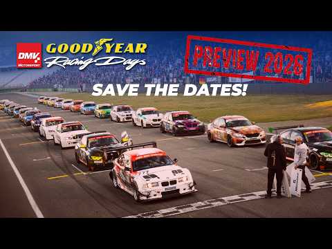 🏁 DMV Racing Days 2026 - Da fahr ich hin - Da bin ich dabei !