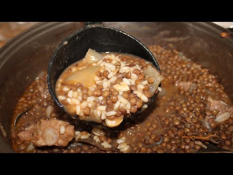 El manjar de la abuela, lentejas y arroz, un sabor tradicional