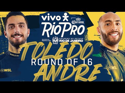 Filipe Toeldo vs Jadson Andre | VIVO Rio Pro - Round of 16 Heat Replay
