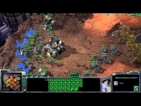 StarCraft 2 Wings of Liberty - 2v2 - Online Match 23