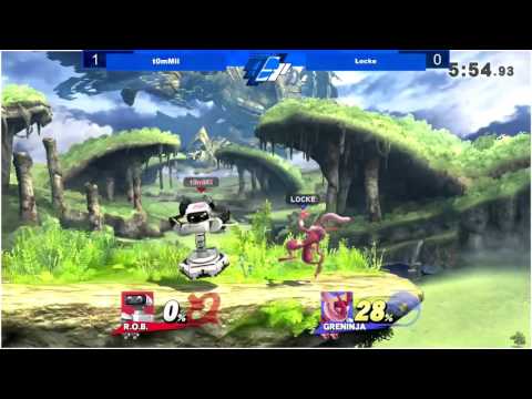 [Sm4sh|11-28-15] Winners R2: t0mMii (Sheik, ROB) VS Locke (Greninja)