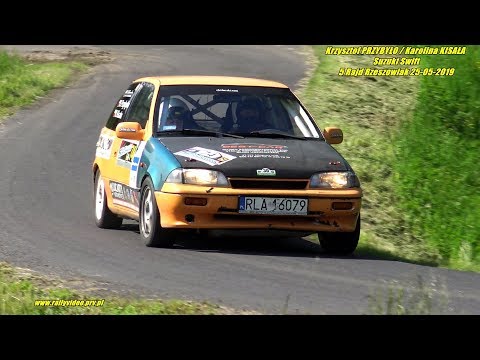 Krzysztof PRZYBYŁO / Karolina KISAŁA - Suzuki Swift - 5 Rajd Rzeszowiak 25-05-2019