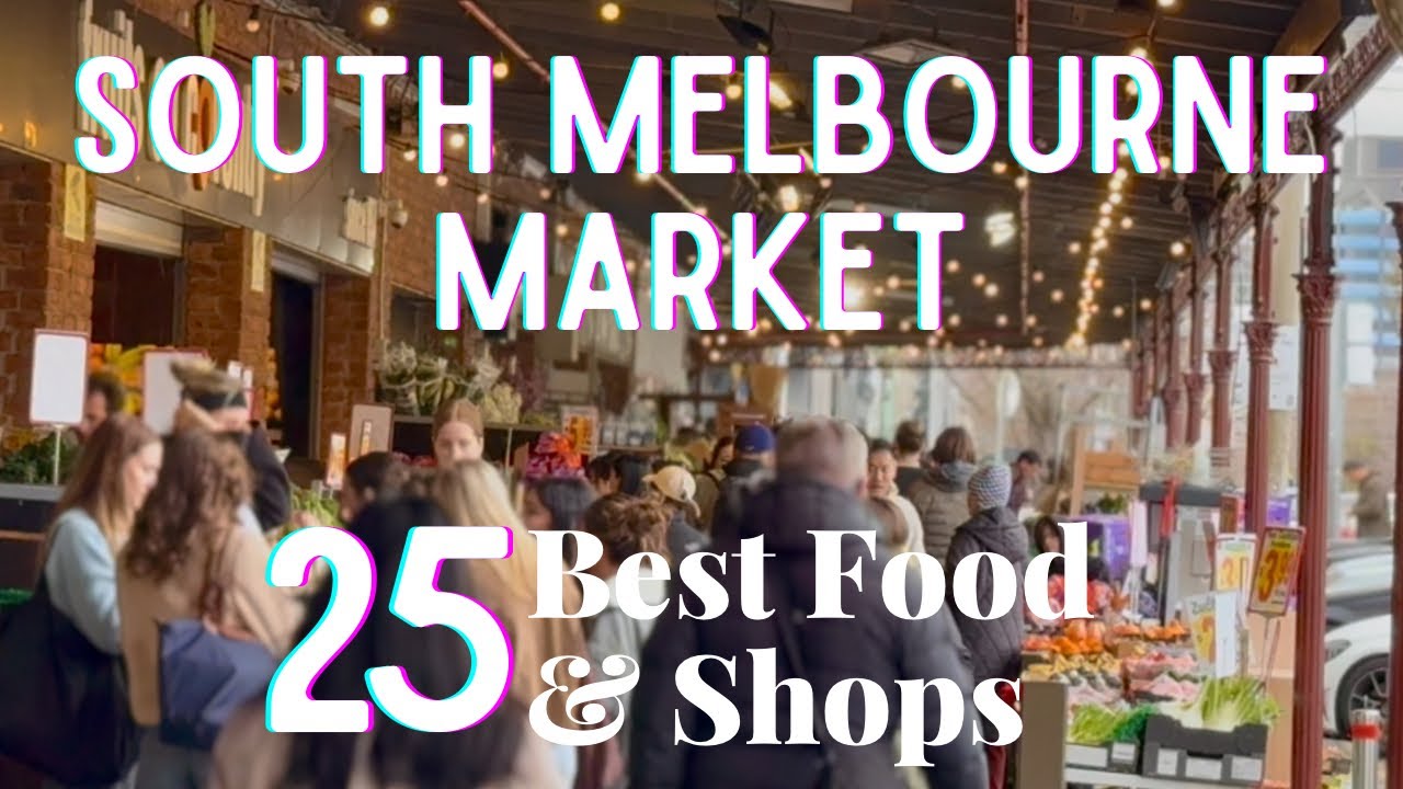 Dive into a virtual tour of South Melbourne Market.