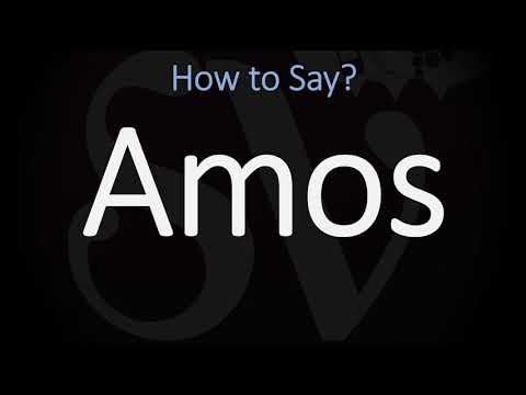 How to Pronounce Amos? (CORRECTLY)