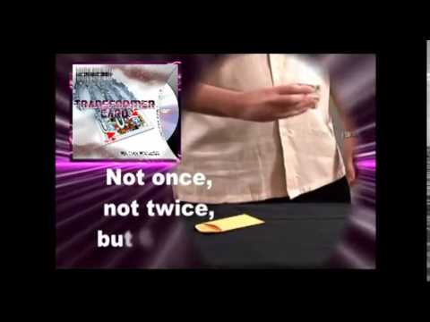 Saturn Magic -Transformer Card (Blue Card and DVD) by Mark Mason and JB Magic - DVD