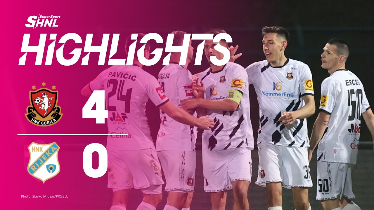 HNK Gorica vs HNK Rijeka Highlights
