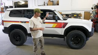 Sweet Heritage Style 2025 Land Cruiser LC250 Build!