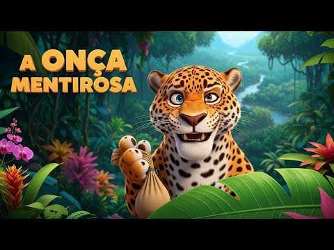 A ONÇA QUE MENTIA- História Infantil |#historia #historiainfantilparadormir#livros#disney