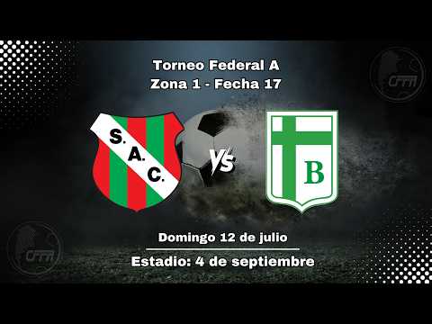 [En Vivo] - Sportivo Las Parejas vs Sportivo Belgrano San Francisco - Torneo Federal A 2026