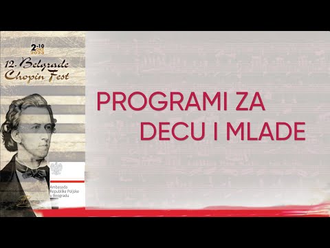 12. BEOGRADSKI ŠOPEN FEST - TALENTI ...